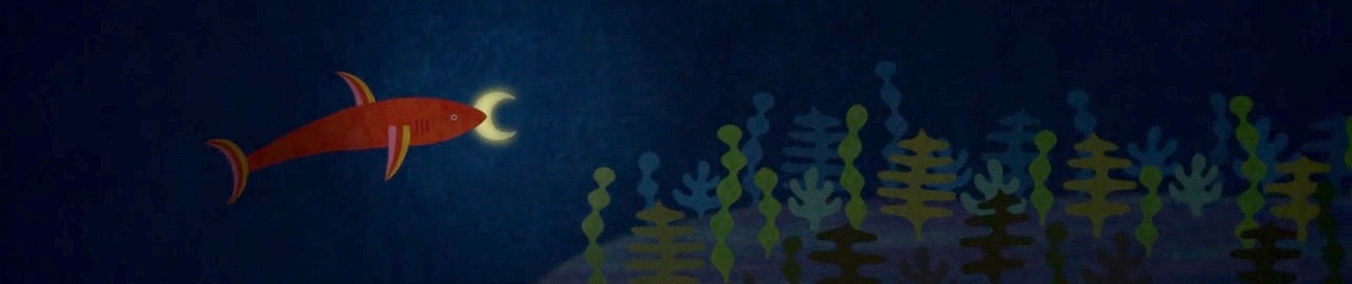 海に落ちた月の話