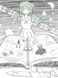 絵の上手かった友達