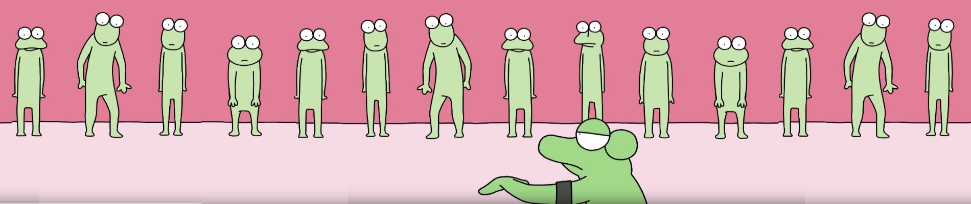 強迫的な秩序についてのカエル