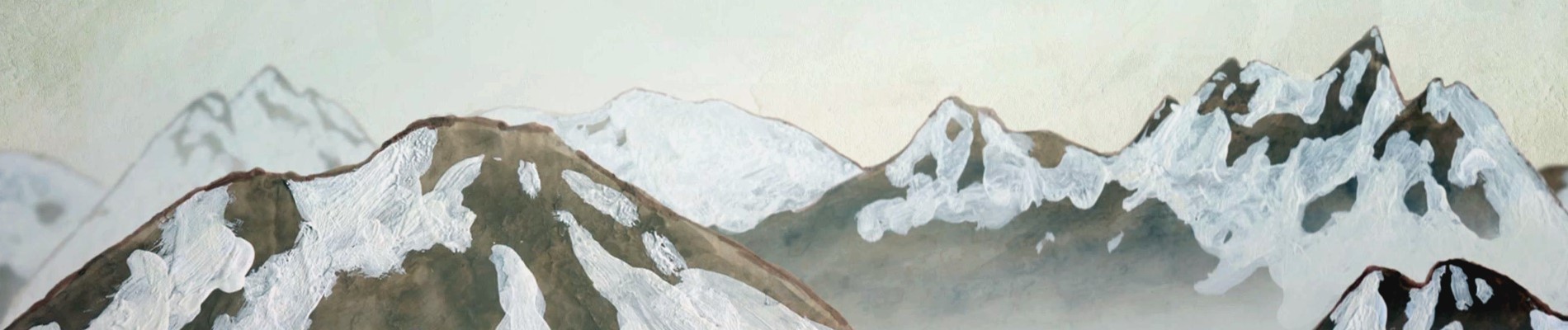 雪山のライチョウ