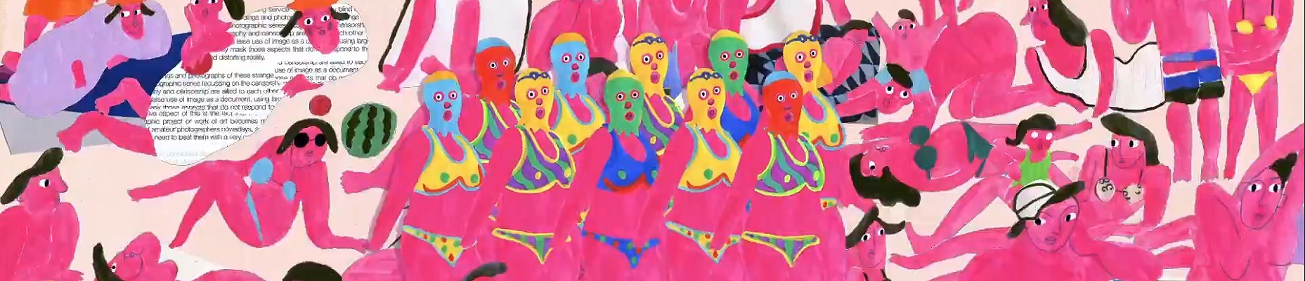 夏の女神の口の中