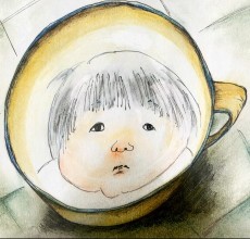 コップの中の子牛