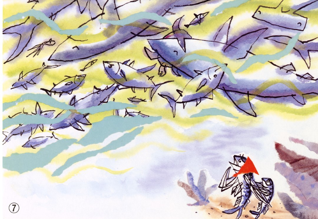 トビウオのぼうやはびょうきです