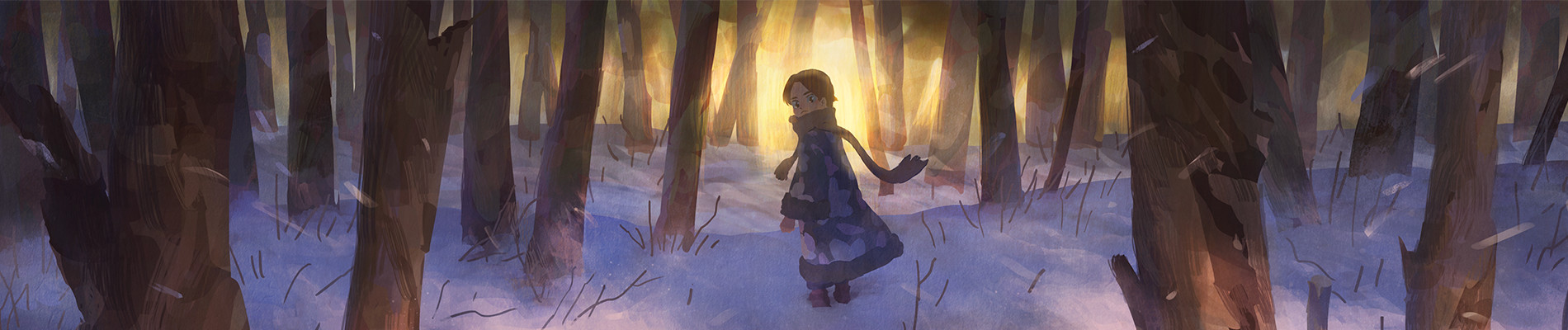 雪ほどきし二藍