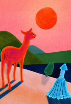 丘シカ地下イカ坂