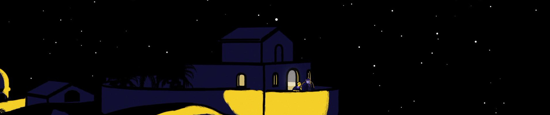 별이 빛나는 밤에