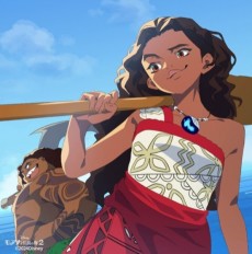 モアナと伝説の海2 3Dショートアニメ