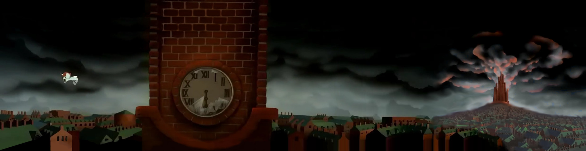 短編ユニコ 黒い雲と白い羽