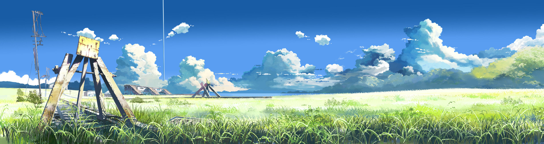 雲のむこう、約束の場所