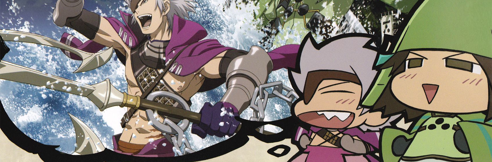 ミニ戦国BASARA　長曾我部君と毛利君