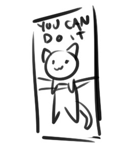 Motivational Cat