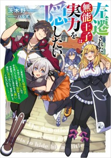 左遷された無能王子は実力を隠したい　