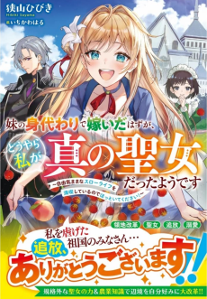 妹の身代わりで嫁いだはずが、どうやら私が真の聖女だったようです～自由気ままなスローライフを満喫しているのでほっといてください！～