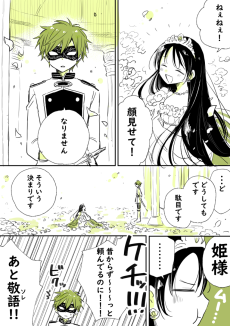 お姫様と仮面の騎士