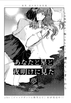 あなたと星と夜明けに見た夢