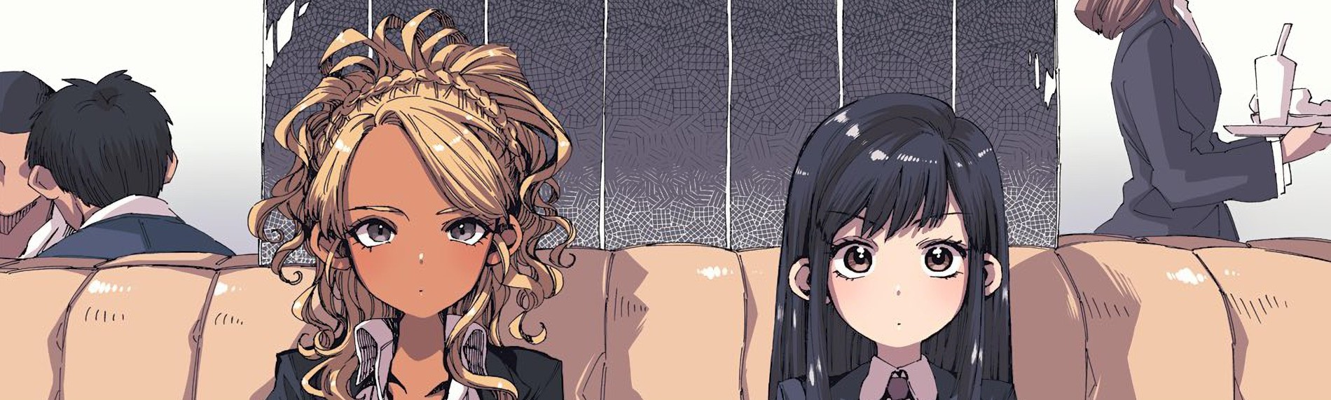 フードコートで、また明日。