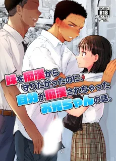 妹を痴漢から守りたかったのに、自分が痴漢されちゃったお兄ちゃんの話。