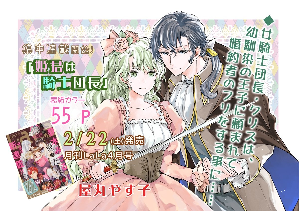 姫君は騎士団長