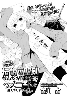 伝説の聖剣なんだが間違えてクズニートを選んでしまった件について