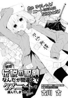 伝説の聖剣なんだが間違えてクズニートを選んでしまった件について