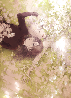 花が生えた子の話