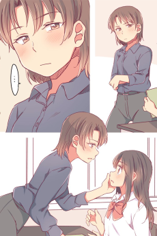 先生×生徒の放課後百合。