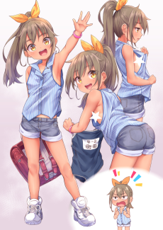 夏の無防備ちゃん