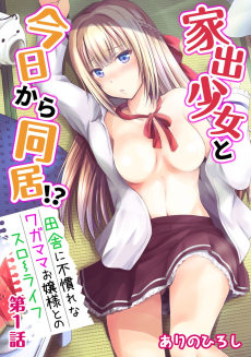 家出少女と今日から同居！？〜田舎に不慣れなワガママお嬢様とのスローライフ〜