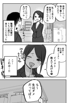 職場の先輩がうちに遊びに来る