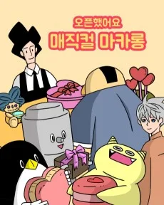 오픈했어요 매직컬 마카롱