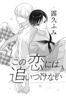 この恋には追いつけない