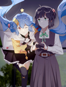 许愿后，天降成精的星星