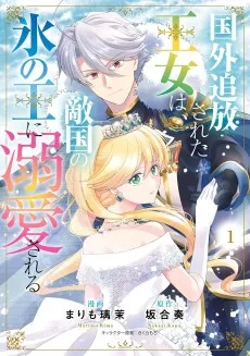 国外追放された王女は、敵国の氷の王に溺愛される