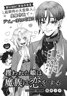 攫われた姫は魔族に恋をする