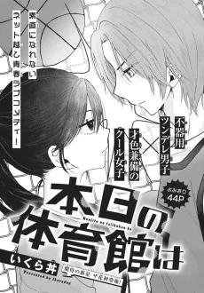 本日の体育館は