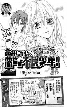 命みじかし、恋せよ不良少年!