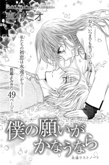 僕の願いがかなうなら