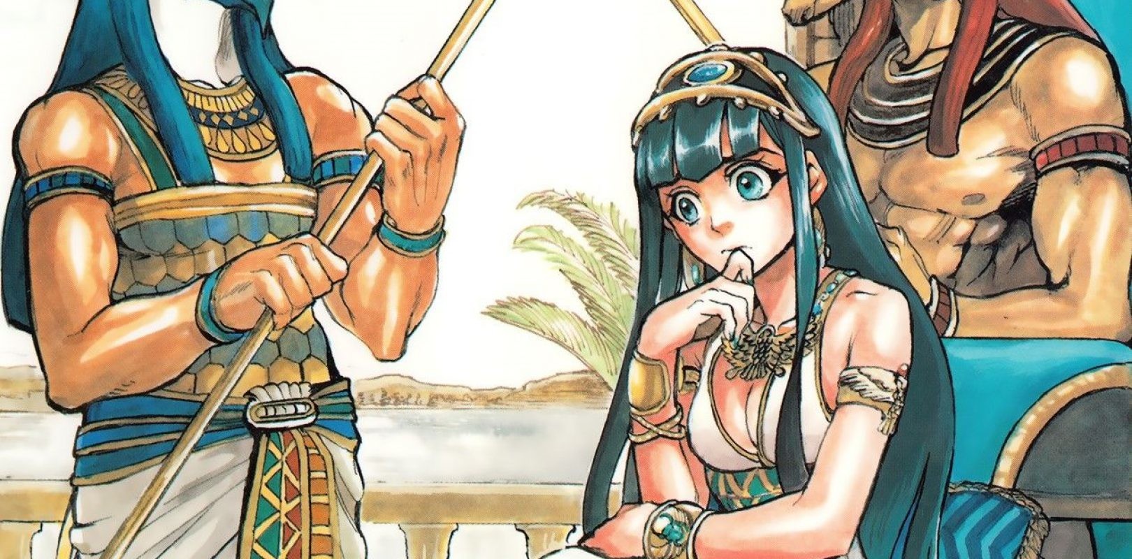 碧いホルスの瞳 -男装の女王の物語-