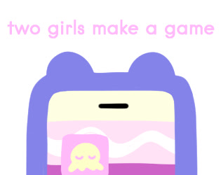 two girls make a game
