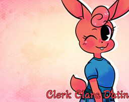 Clerk Clara Dating Simulator