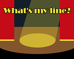 What's My Line?