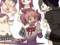 転校生の鹿目まどかです