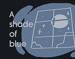A shade of blue