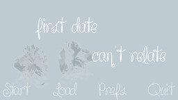 first date/can't relate