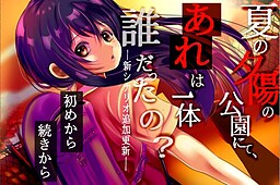 夏の夕陽の公園にて、あれは誰だったの？