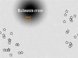 Halloween cross