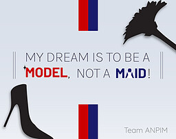 My Dream Is To Be A Model, Not A Maid!