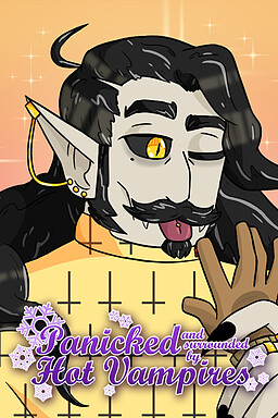 Panicked and Surrounded by Hot Vampires