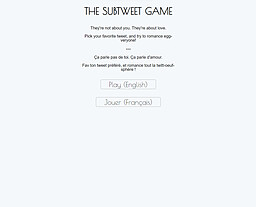 THE SUBTWEET GAME