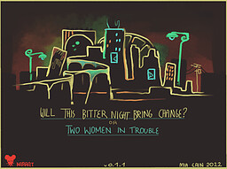 Will This Bitter Night Bring Change? - Two Women in Trouble